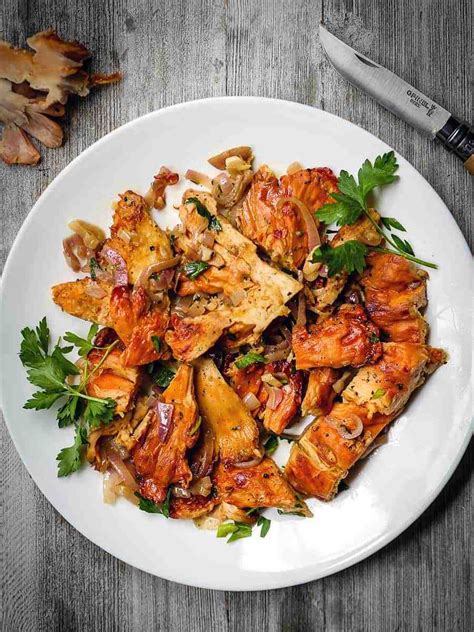 Recipes for chicken of the woods